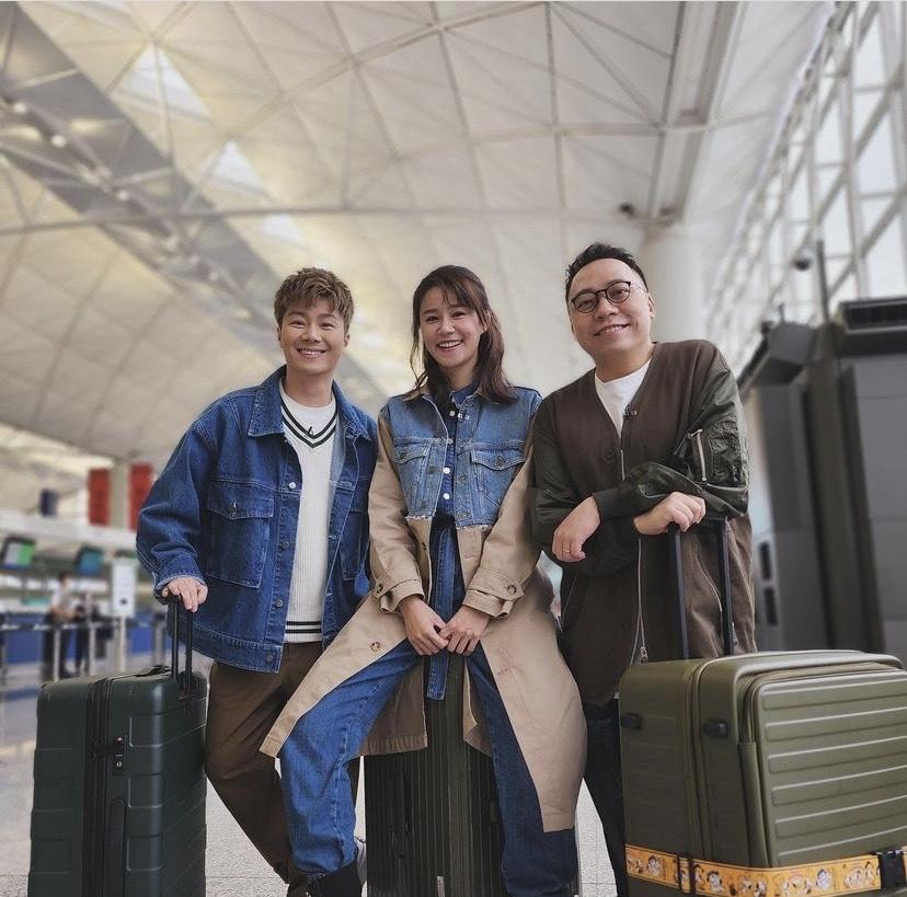 C君孖黃翠如周奕瑋拍遊遊節目 未出發已傾到食喉糖 