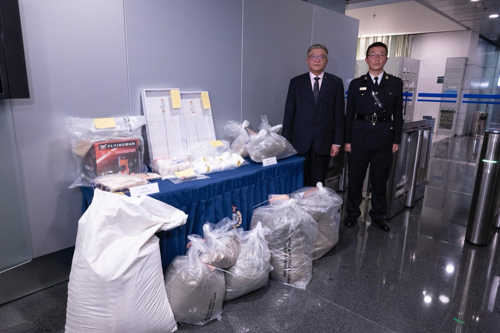 元朗億元毒品案拘4人 一疑犯反抗昏迷不治 曾患心臟病