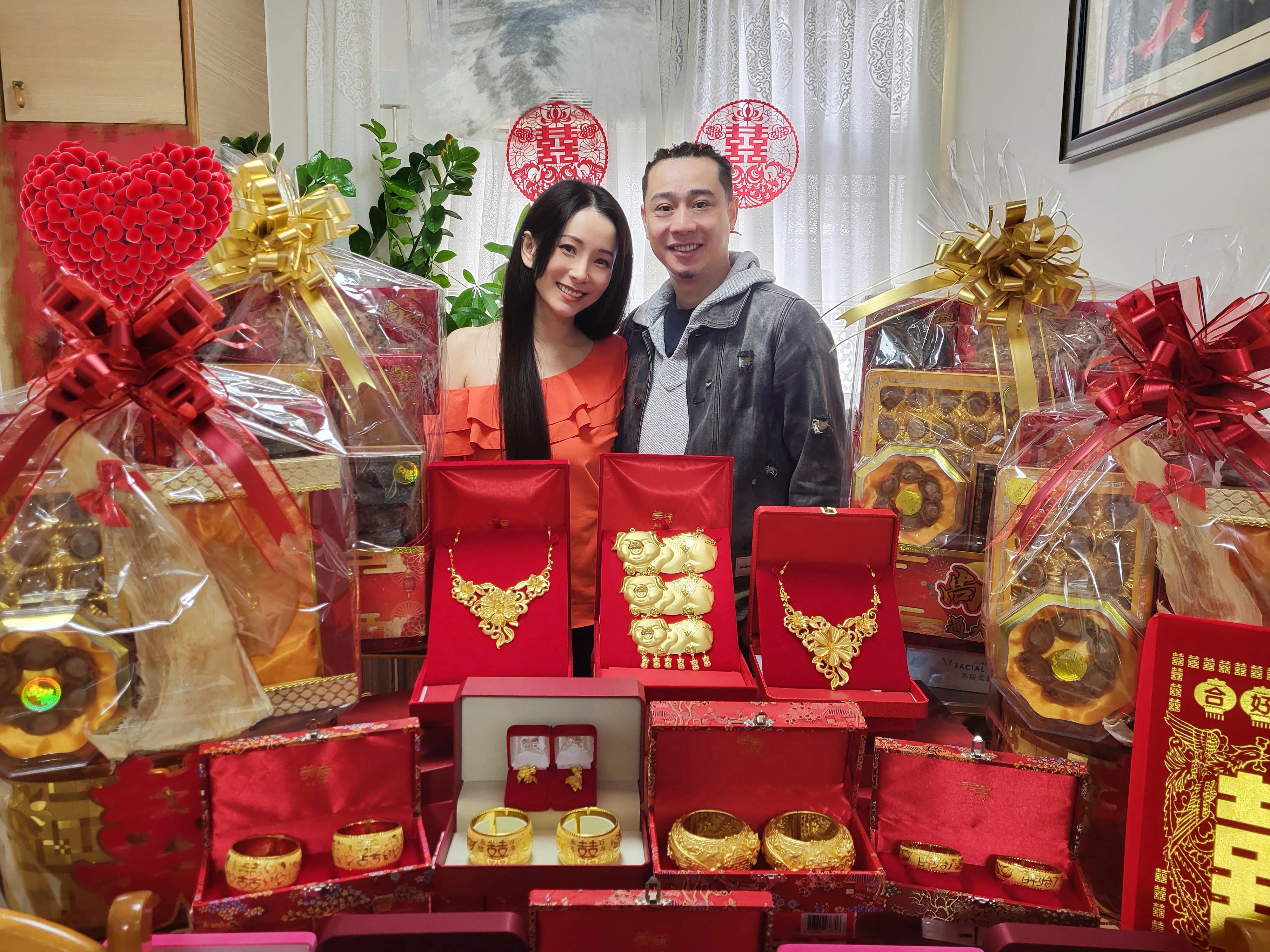 文凱玲與IT男友結婚 過大禮推到成座山