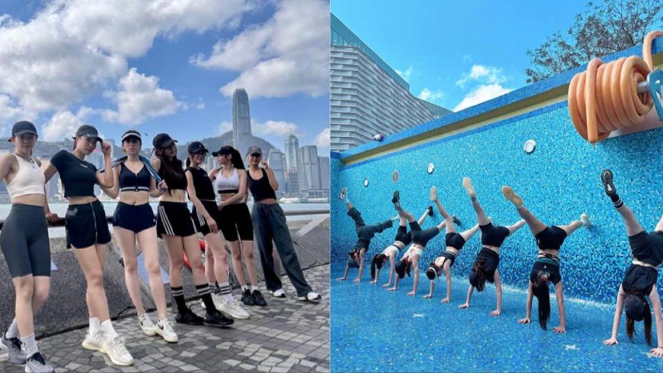 COLLAR大騷纖腰美腿  備戰演唱會烈日下受訓