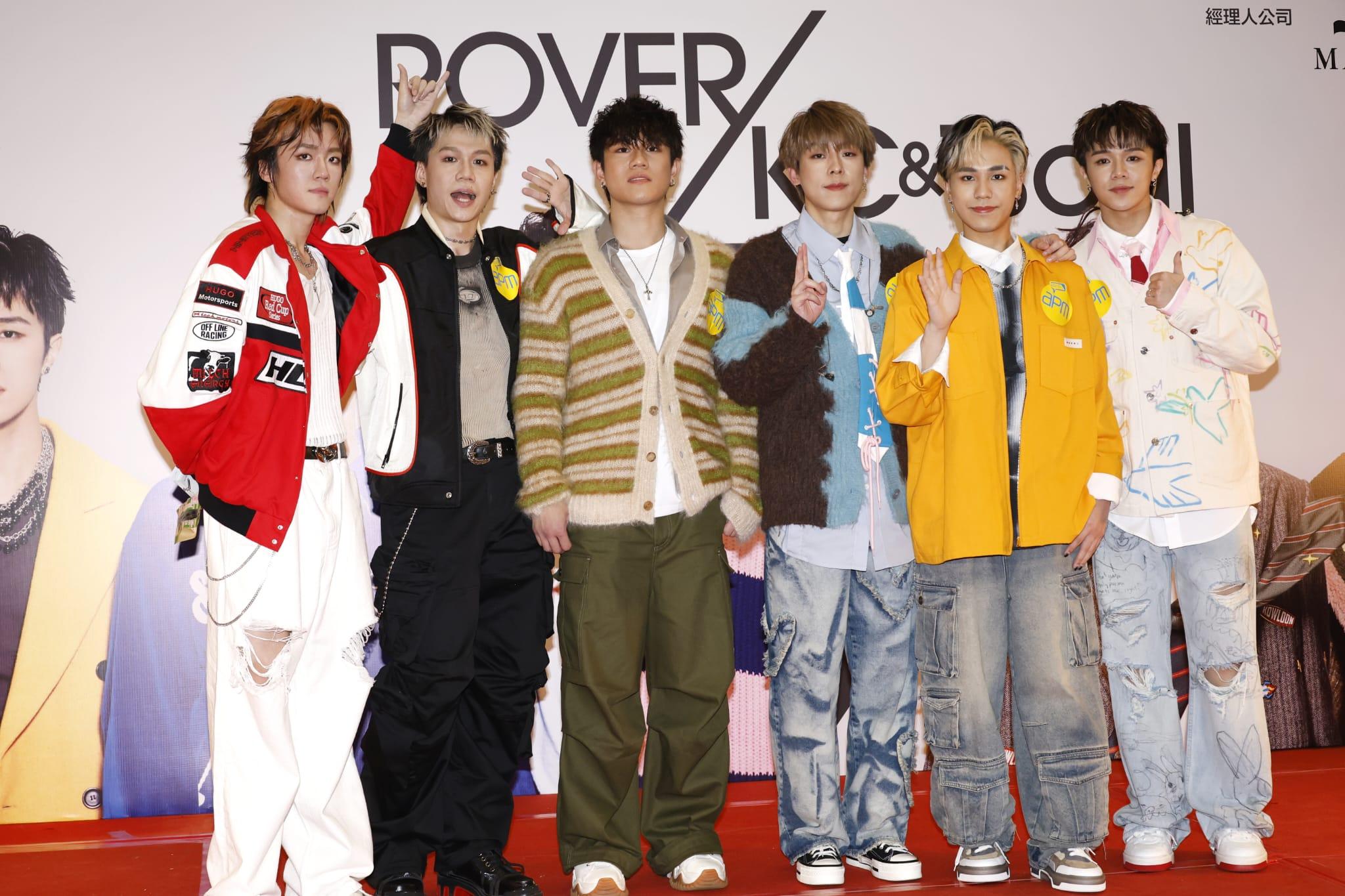 ROVER正式出道上台唱歌超緊張 KC拍Tsoul盼為舞蹈圈增光