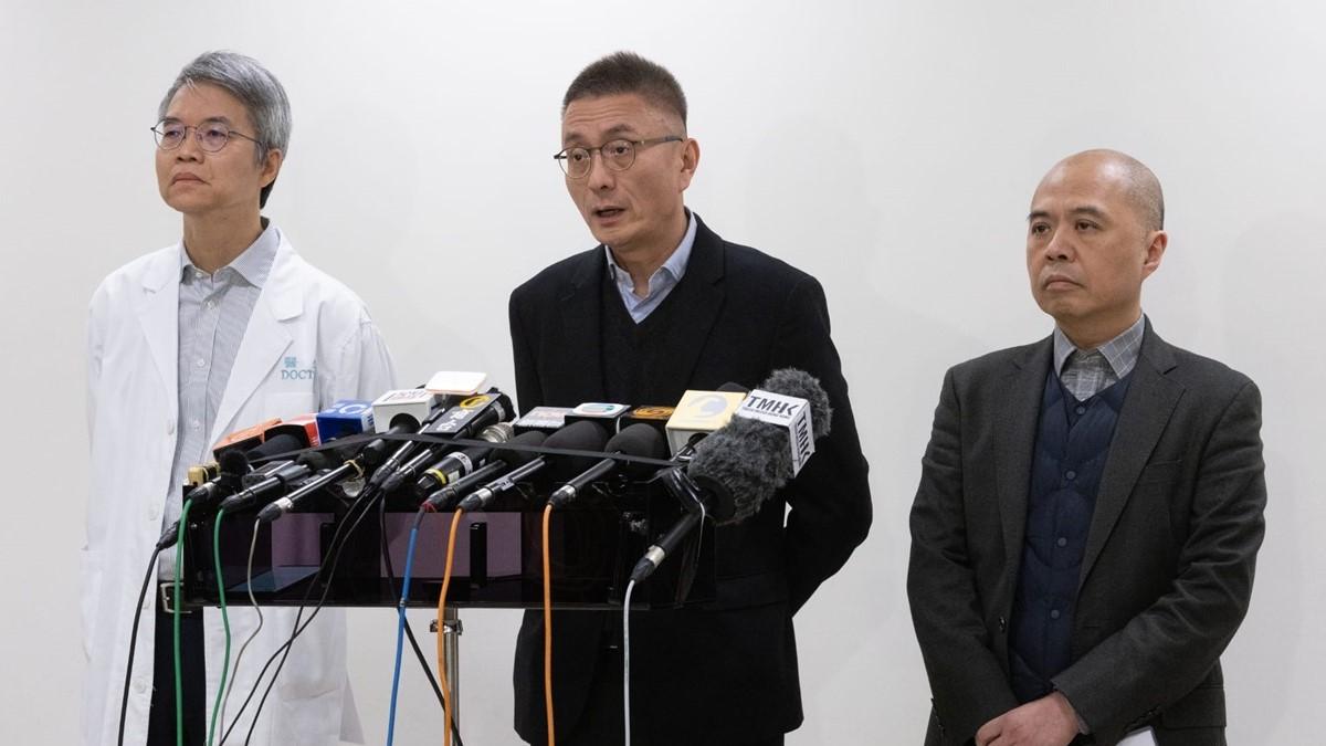 廣華醫院今日交代一宗周一發生的醫療事故。(蘇文傑攝)