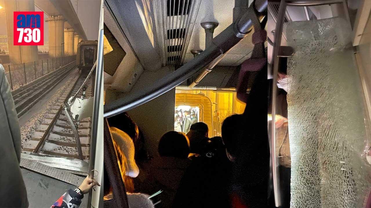 北京地鐵昌平線去年12月有2輛列車發生相撞事故，造成130人骨折（資料圖片）