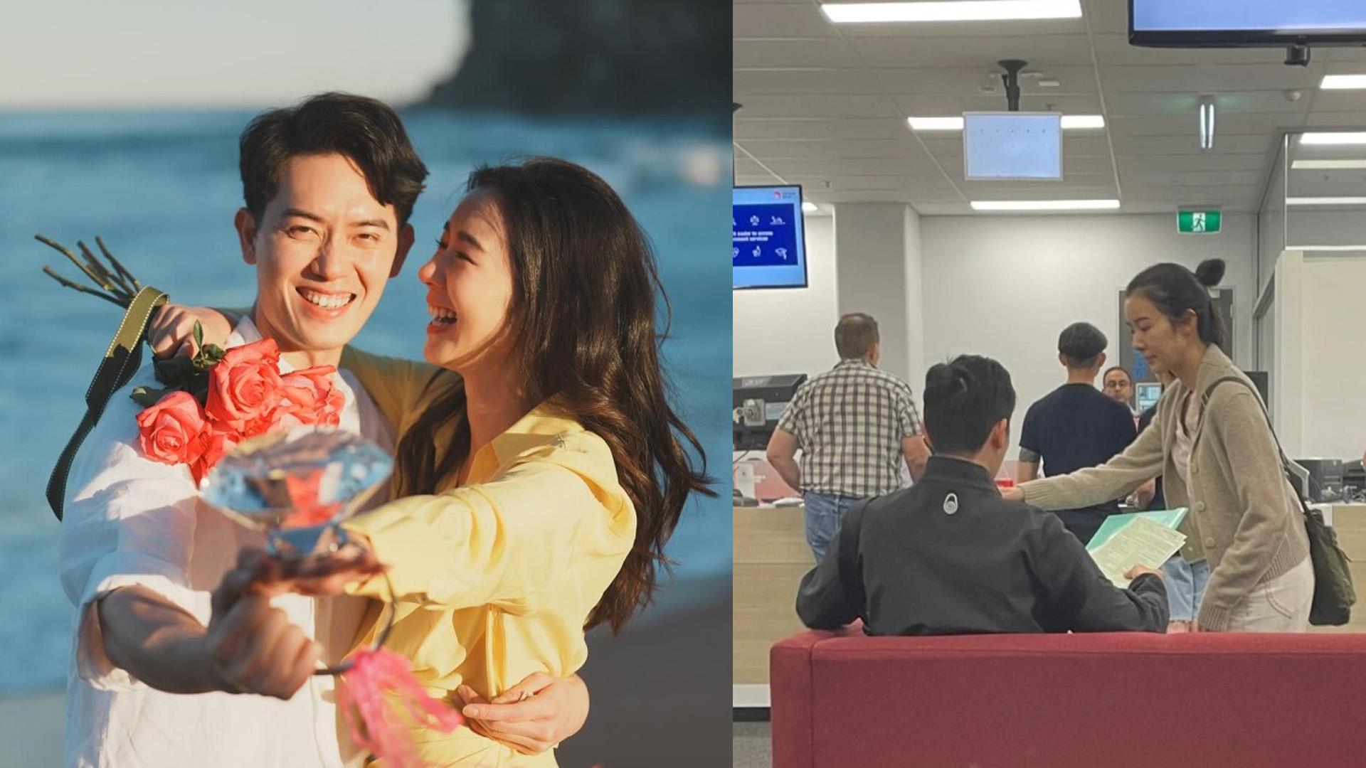 麥明詩盛勁為擬在澳洲註冊結婚 下月將以盛太身份登場