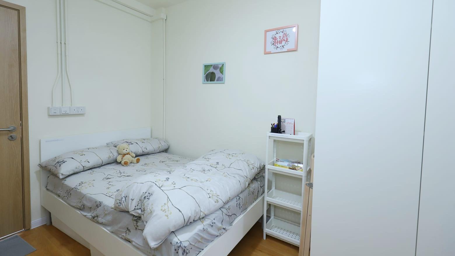 黃偉綸表示今年第二季會公布申請入住安排。(羅錦鴻攝)