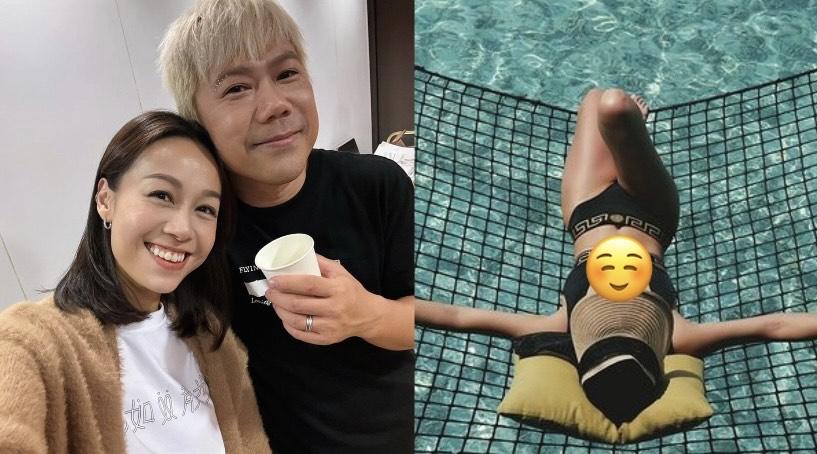 黃心穎生日外遊貼泳照曬健康膚色 被網民發現心口好白