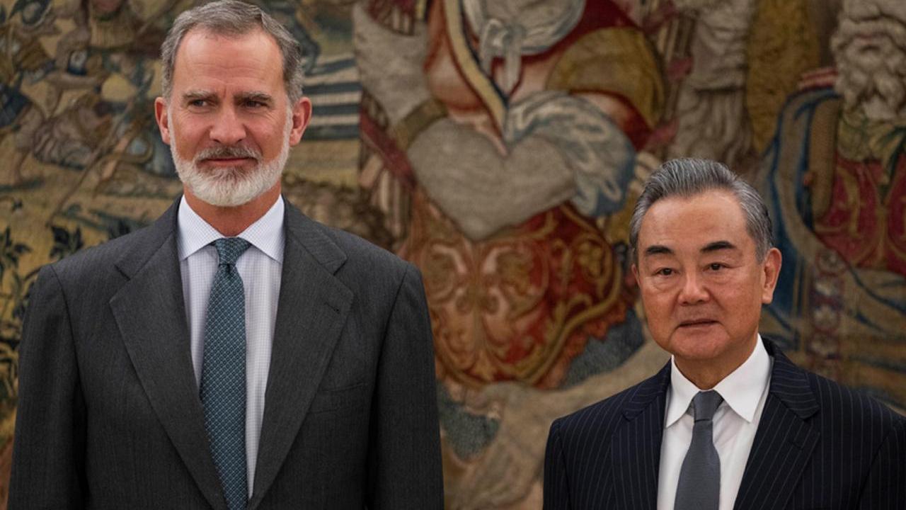 王毅晤西班牙國王費利佩六世　稱中方願深化互利合作