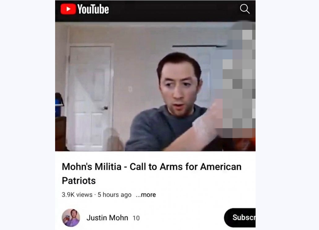 美國一名Youtuber殺害父親，高舉他的頭顱拍片上傳。（圖／翻攝自X）