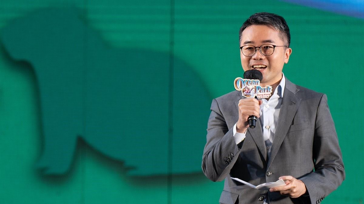 施俊輝表示，「一帶一路」獎學金有助吸引不同地方的人才。(資料圖片／林靄怡攝)