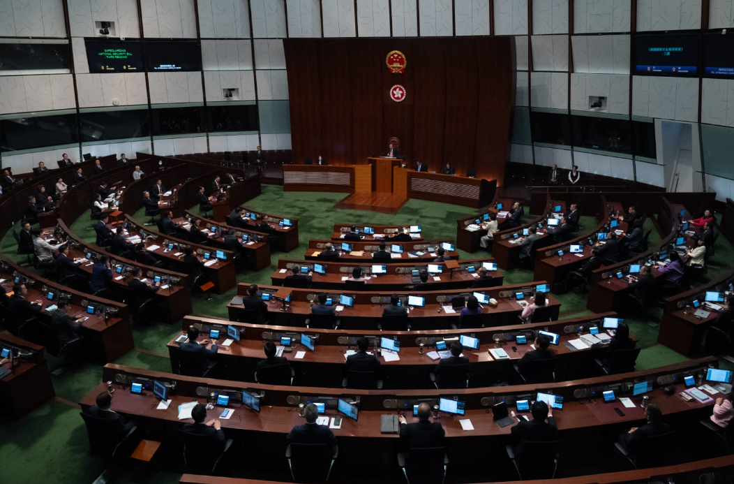 立法會三讀通過《維護國家安全條例草案》。(資料圖片)