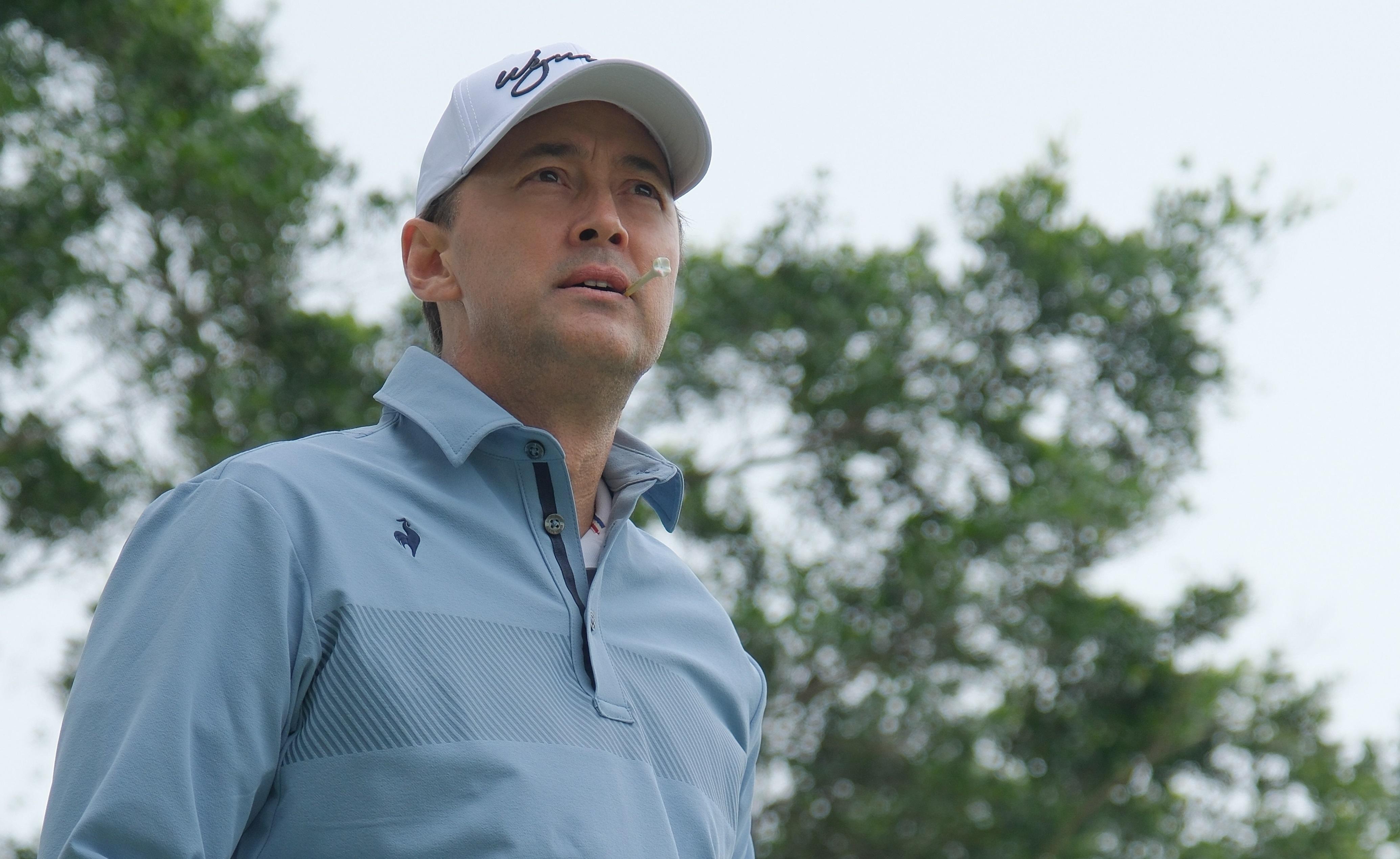 王敏德fit爆出戰 高爾夫球賽  身手俐落盡顯男士「天花板」級魅力