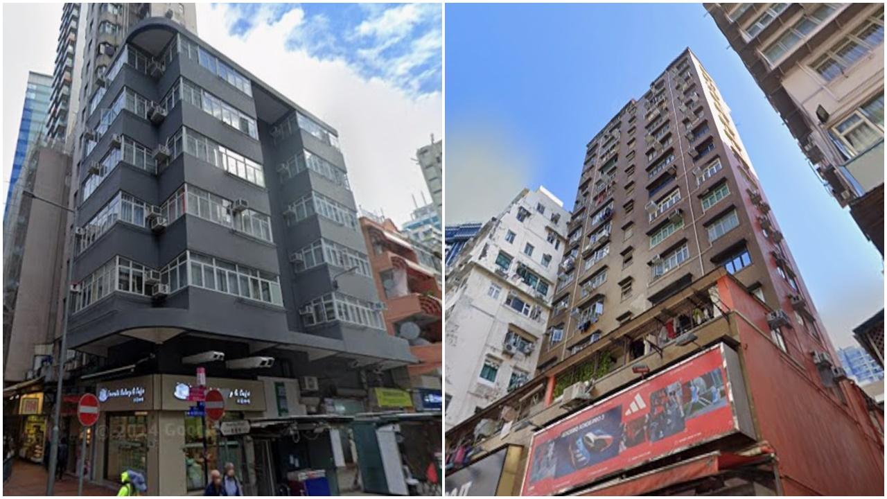 佐敦旺角分別有一男一女企跳，全部獲救。(Google Map)