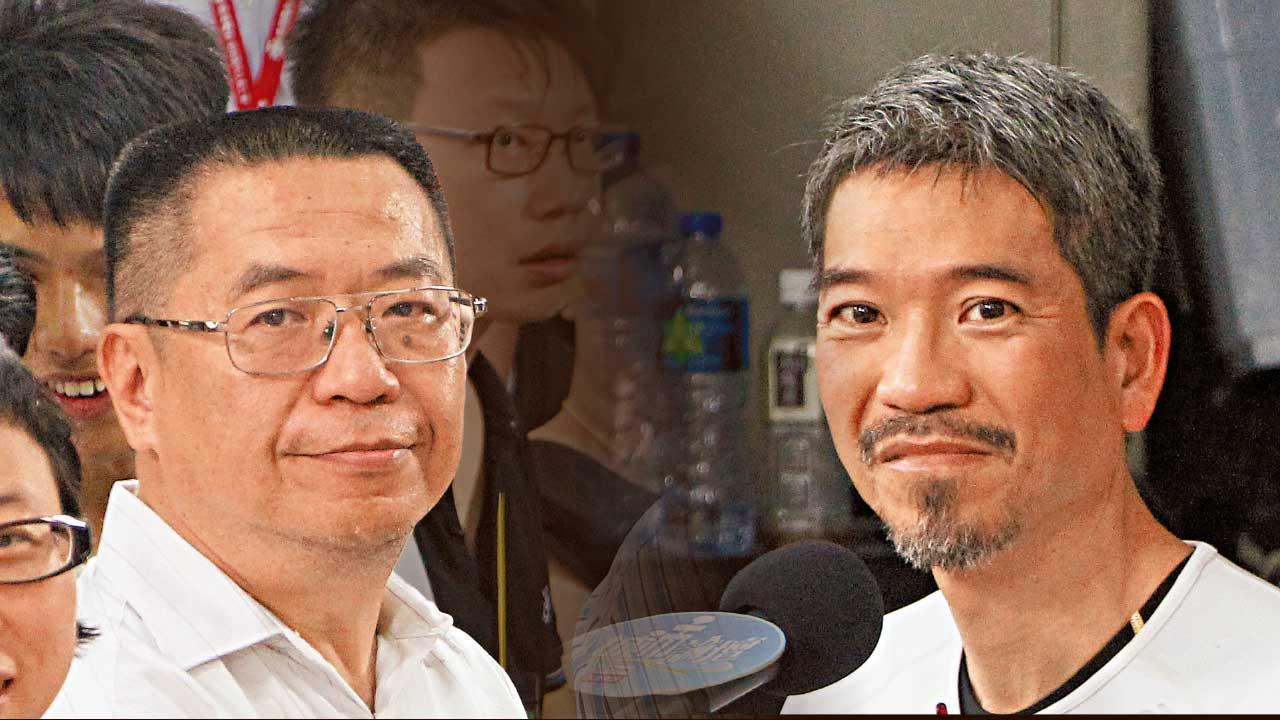 正生會創辦人林希聖(左)及正生書院校長陳兆焯