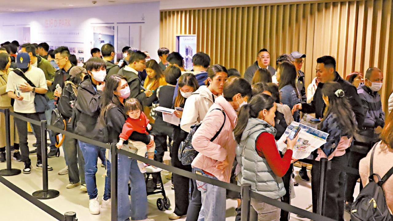 低價吸客｜收千八票 超額10倍 泰峯兩日逾1.7萬人次參觀