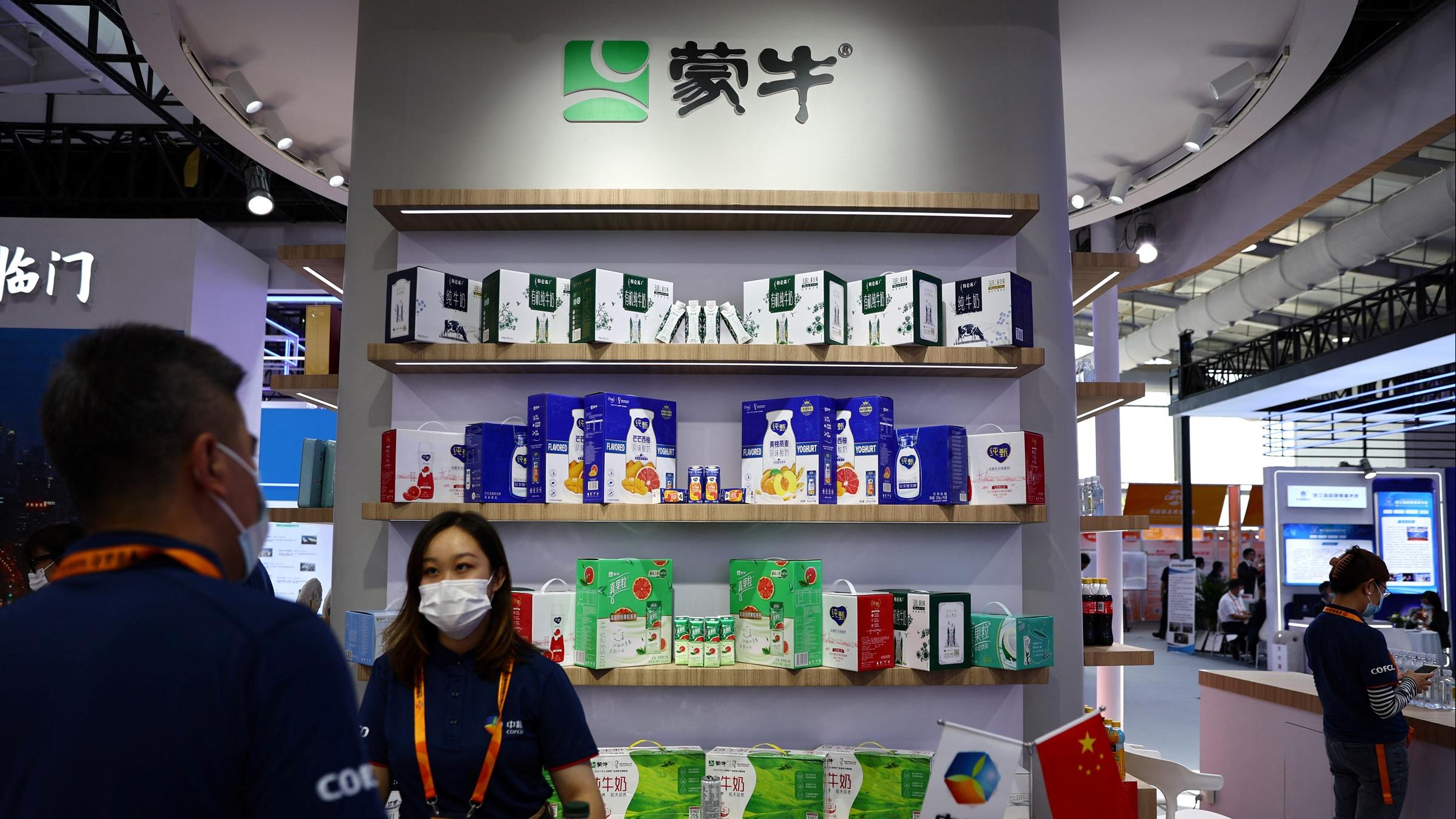 藍籌業績｜蒙牛乳業少賺9.3% 末期息多21.6%