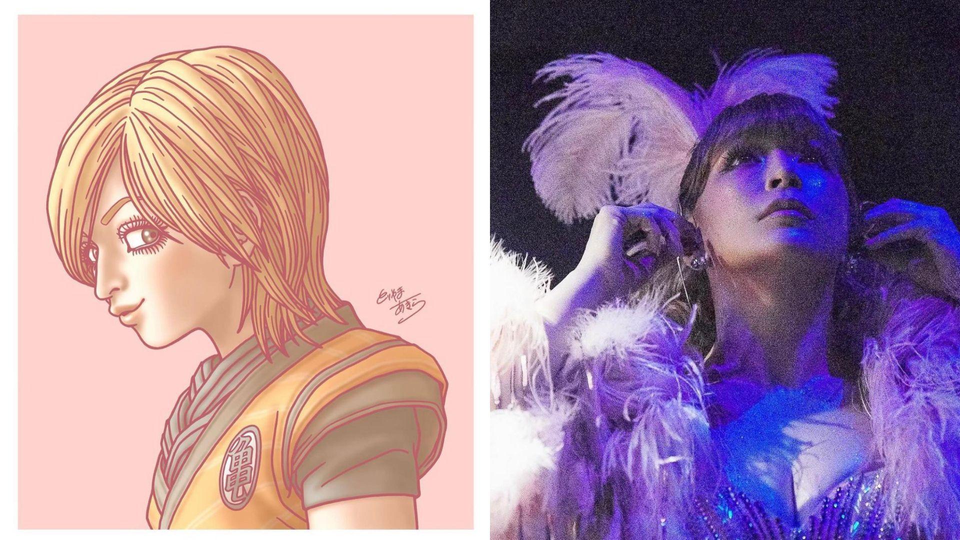 鳥山明逝世｜濱崎步出Po悼念 獲鳥山明繪肖像畫成一生瑰寶