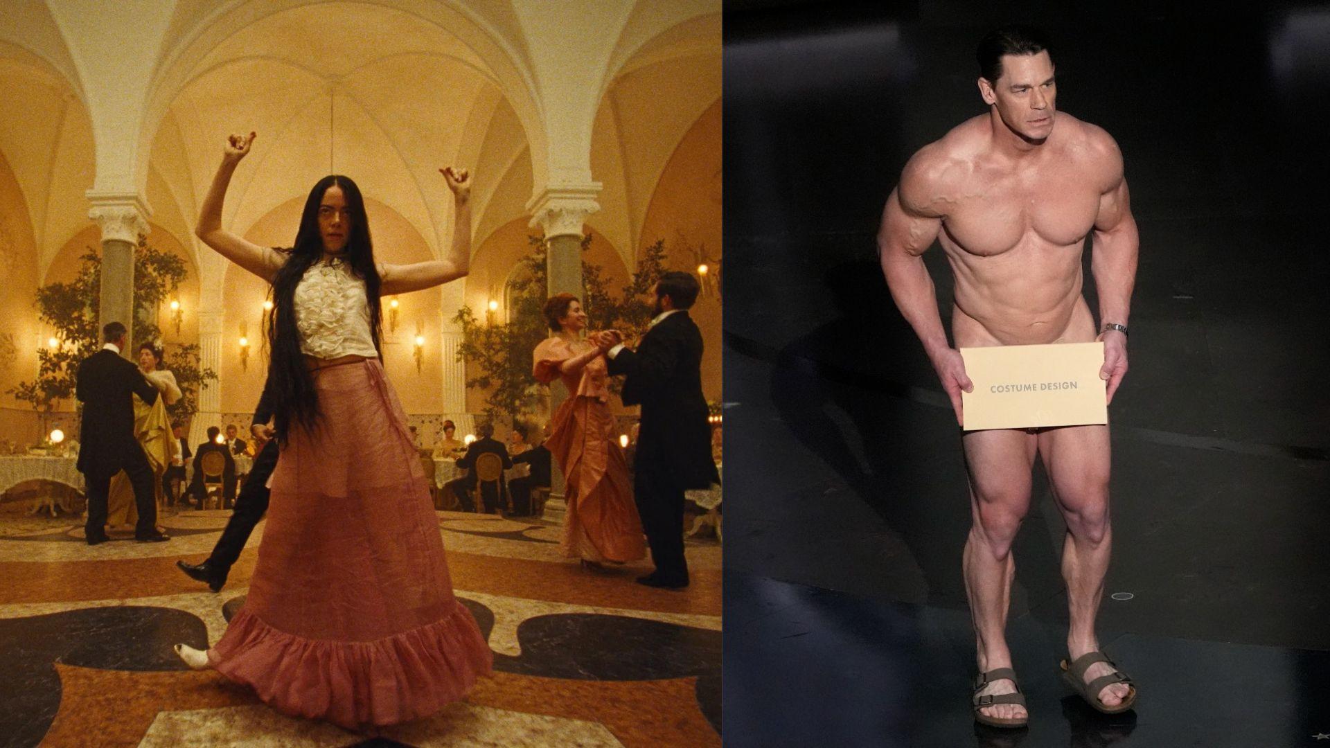 奧斯卡2024｜《可憐的東西》暫奪三獎 John Cena全裸站台頒最佳服裝