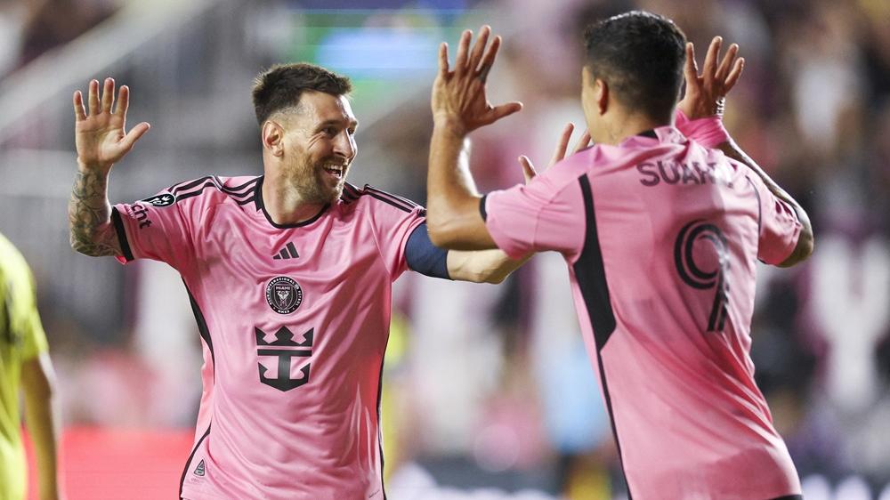 美斯帶領國際邁亞密晉級中北美洲冠軍盃八強。(路透社)