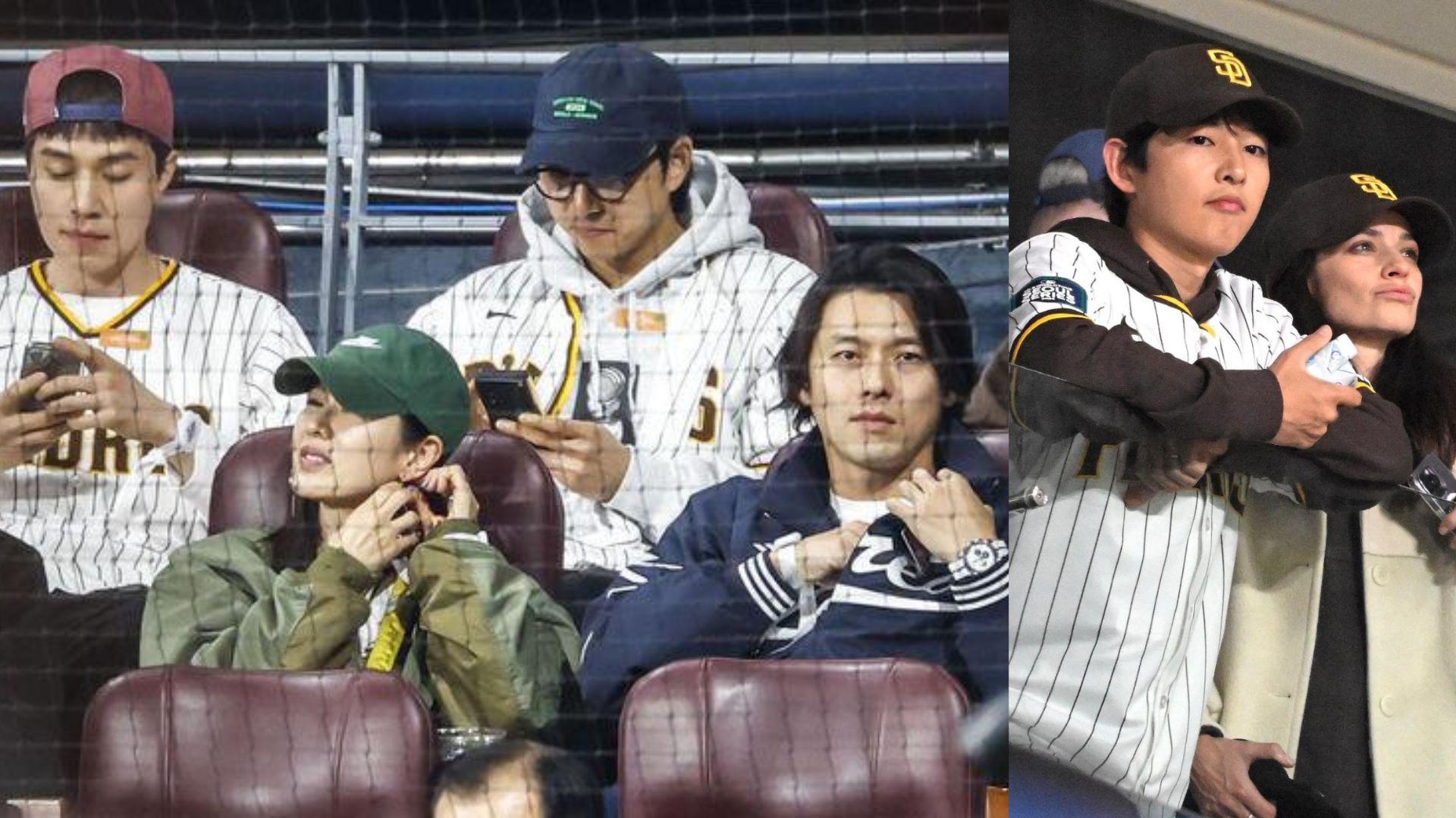 宋仲基孖愛妻睇波星光熠熠 玄彬孫藝珍後面坐正「鬼怪CP」孔劉李棟旭