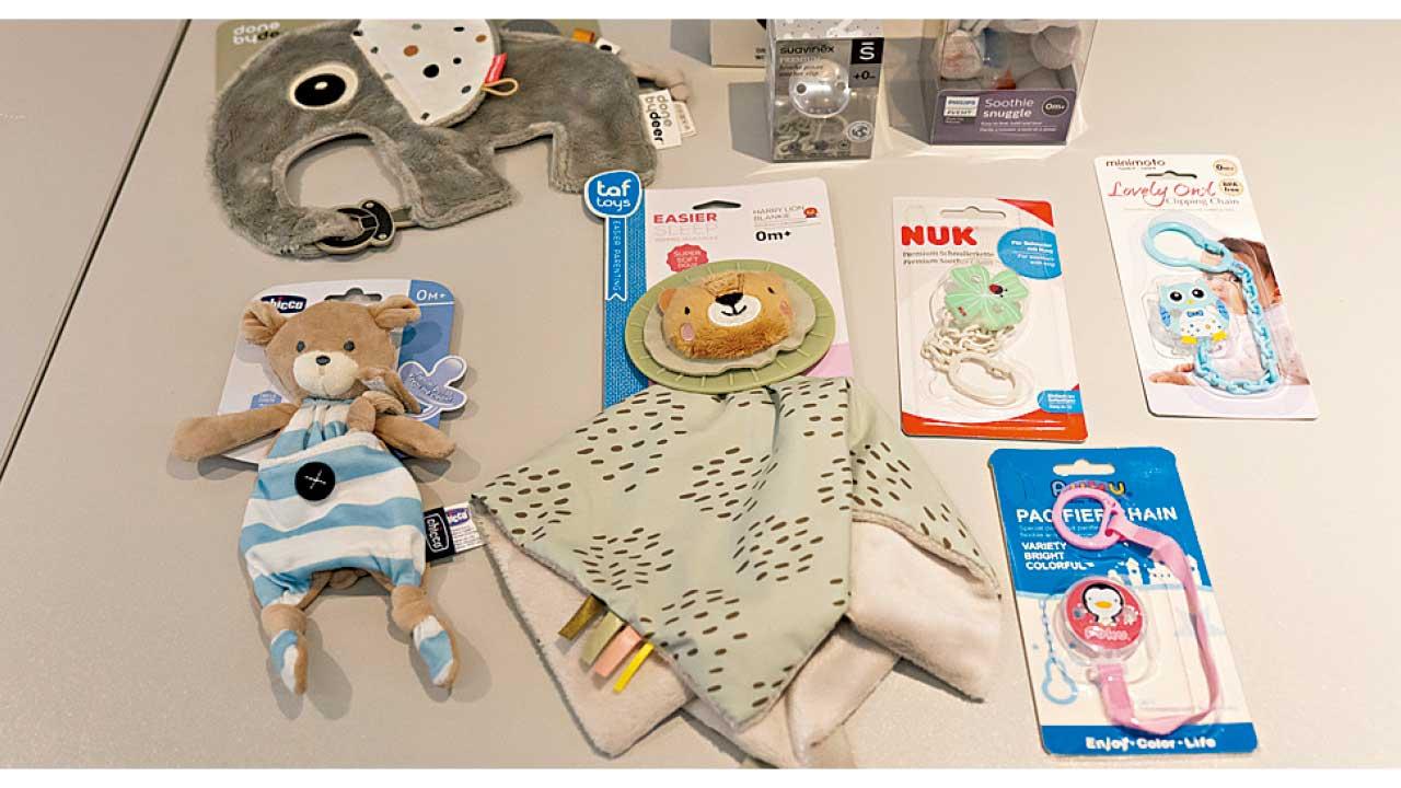 測15款幼嬰安撫奶嘴夾 6款存纏頸或窒息風險