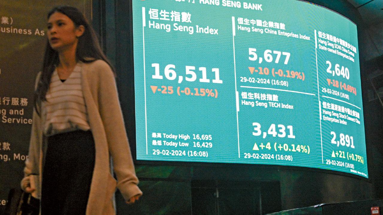 股市月結｜恒指月彈6.6% 逾年最強 大摩：走資壓力基本完結