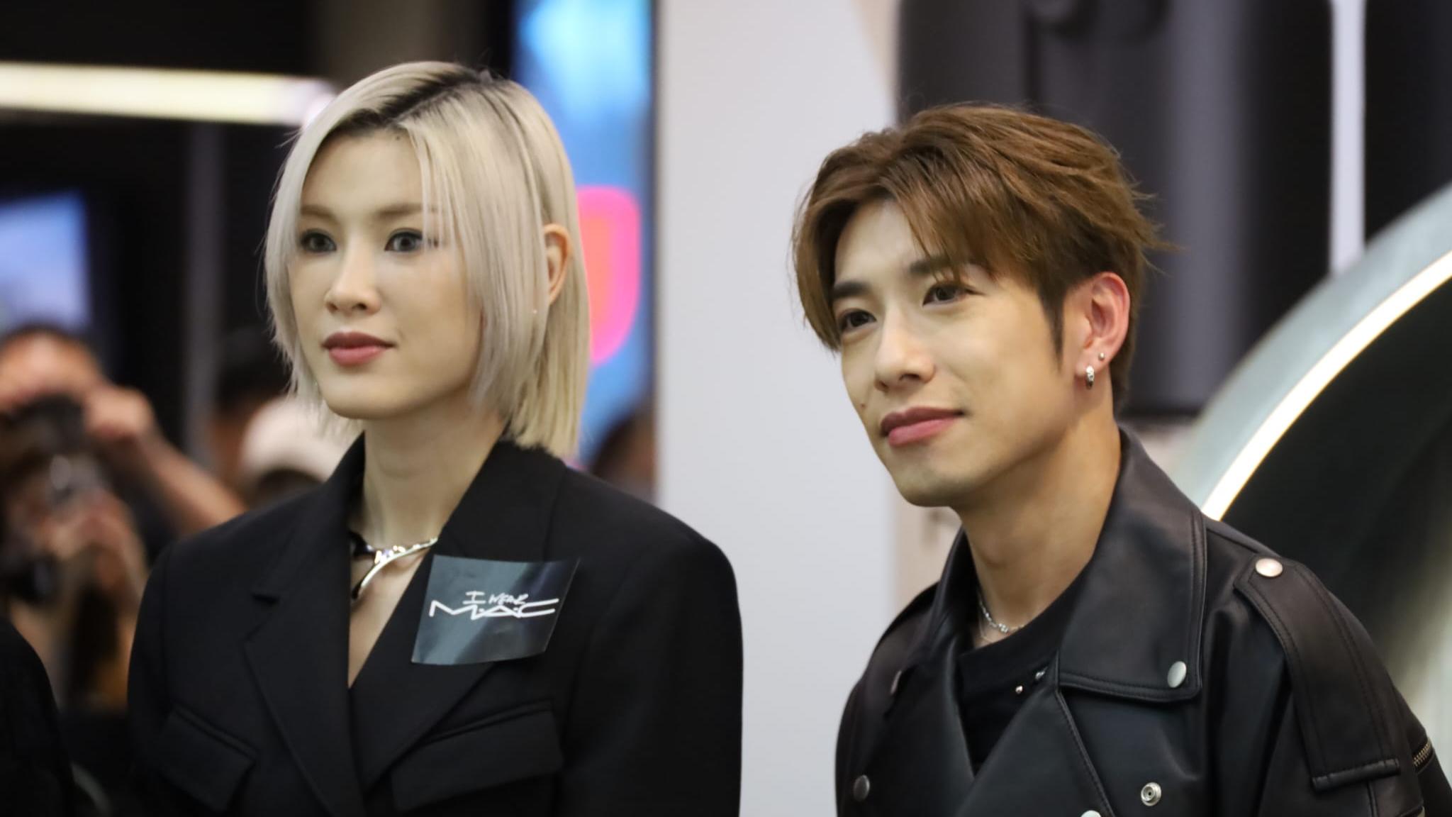 陳蕾孖洪嘉豪現身 聞魏念恩Nathan輕生影響心情