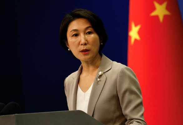  外交部發言人毛寧回應指彭博社的虛假報道引發了公眾的誤解和恐慌，對有關立法工作造成不良影響，是嚴重的錯誤。（路透社資料圖片）