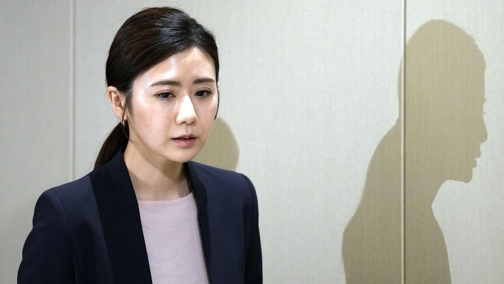 福原愛向傳媒交代與前夫和解。(美聯社)