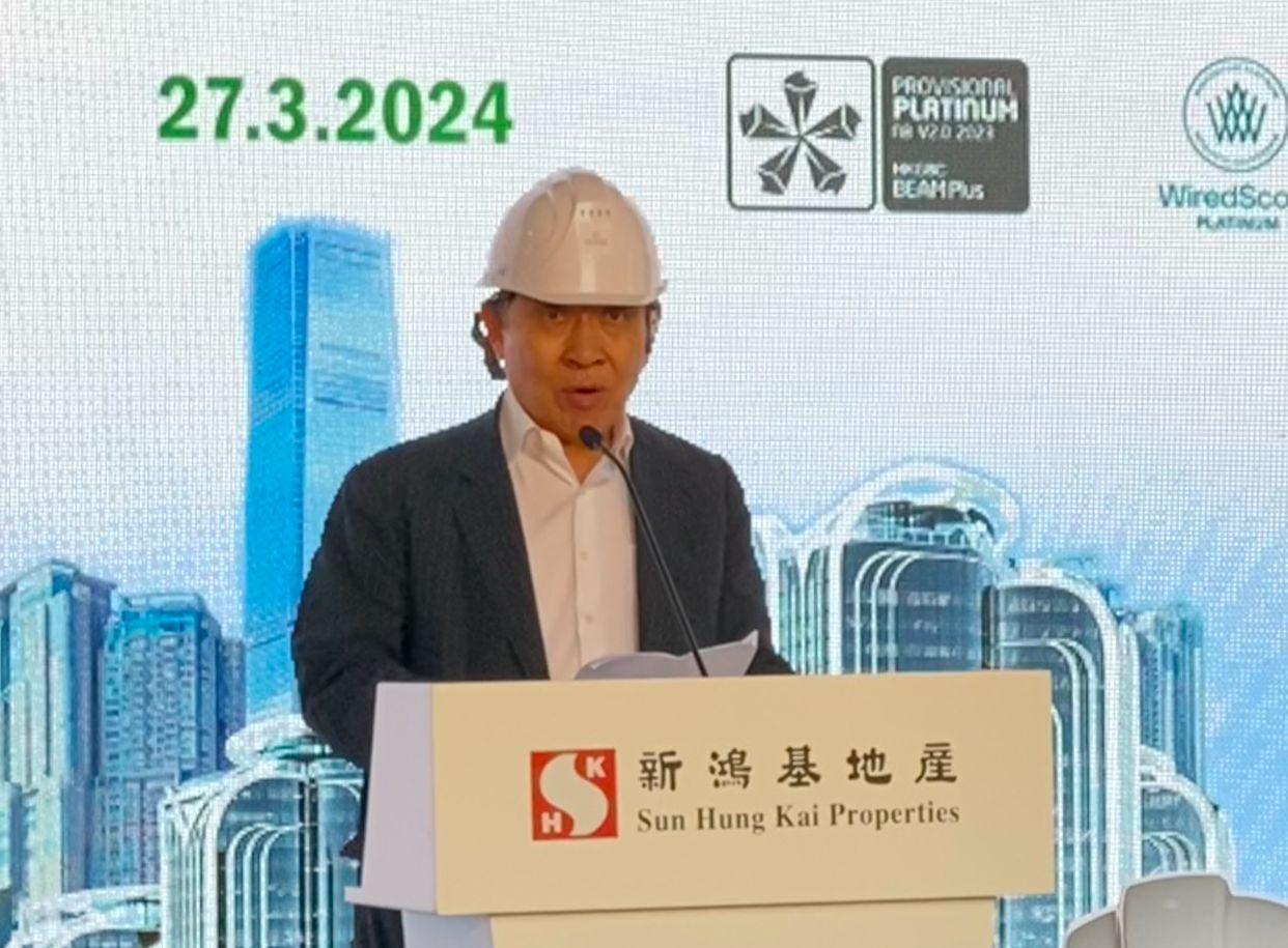 23條立法｜新地郭炳聯：現時「行街都安全好多」對香港國際金融中心前景有信心