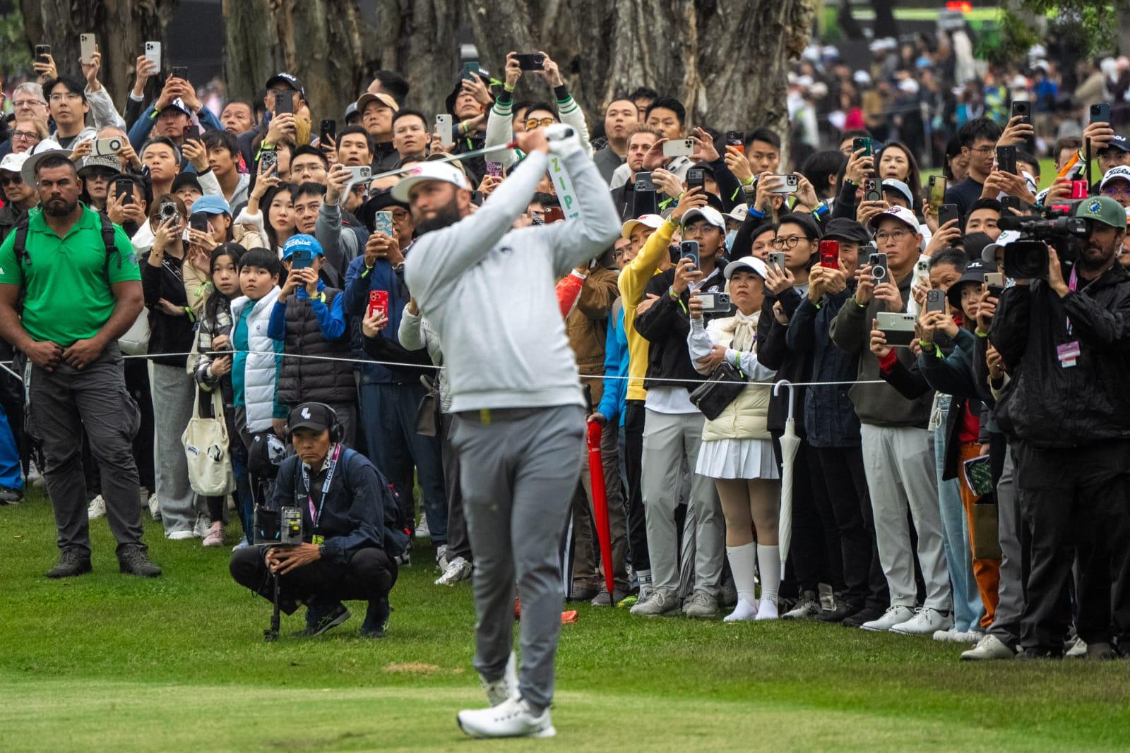 安沙勝出LIV Golf巡迴賽香港站  梁君彥冀舉辦更多國際賽 (林靄怡攝)