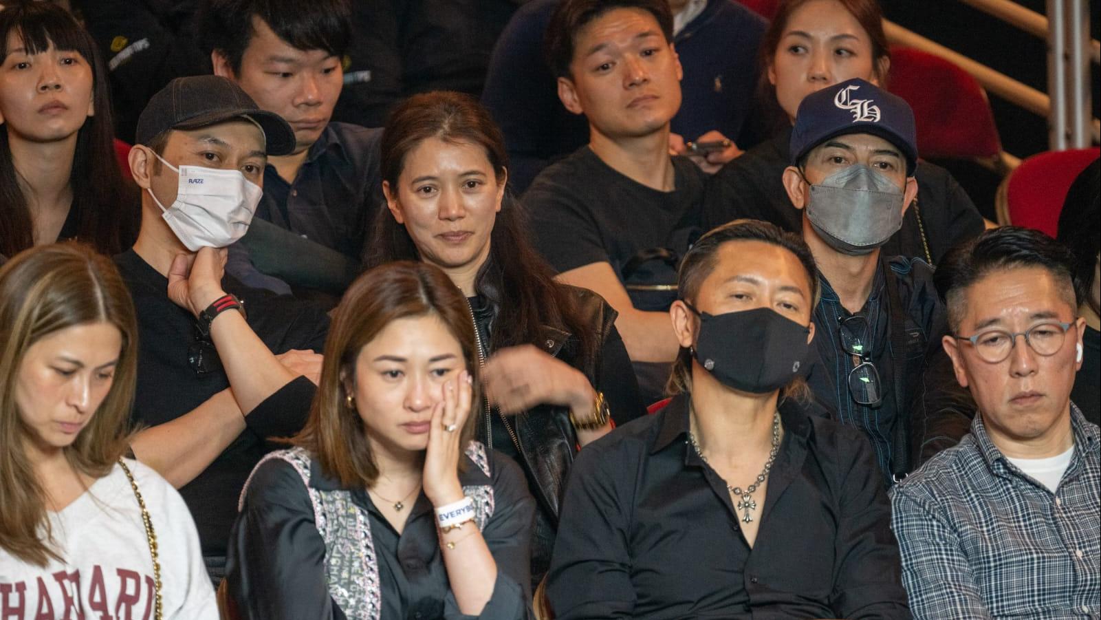 桌球明星挑戰賽｜郭富城低調入場 張智霖孖袁詠儀捧奧蘇里雲