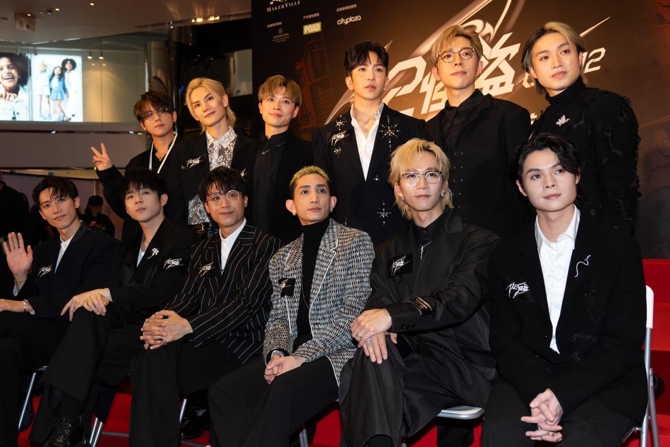 12怪盜｜MIRROR出席首映鏡粉迫爆商場  Ian心痛fans四圍撲飛Edan期待跟Dee謝票