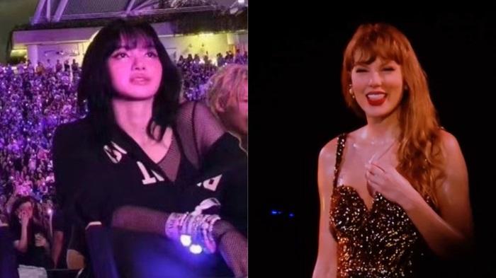 Lisa@BLACKPINK現身Taylor Swift新加坡騷