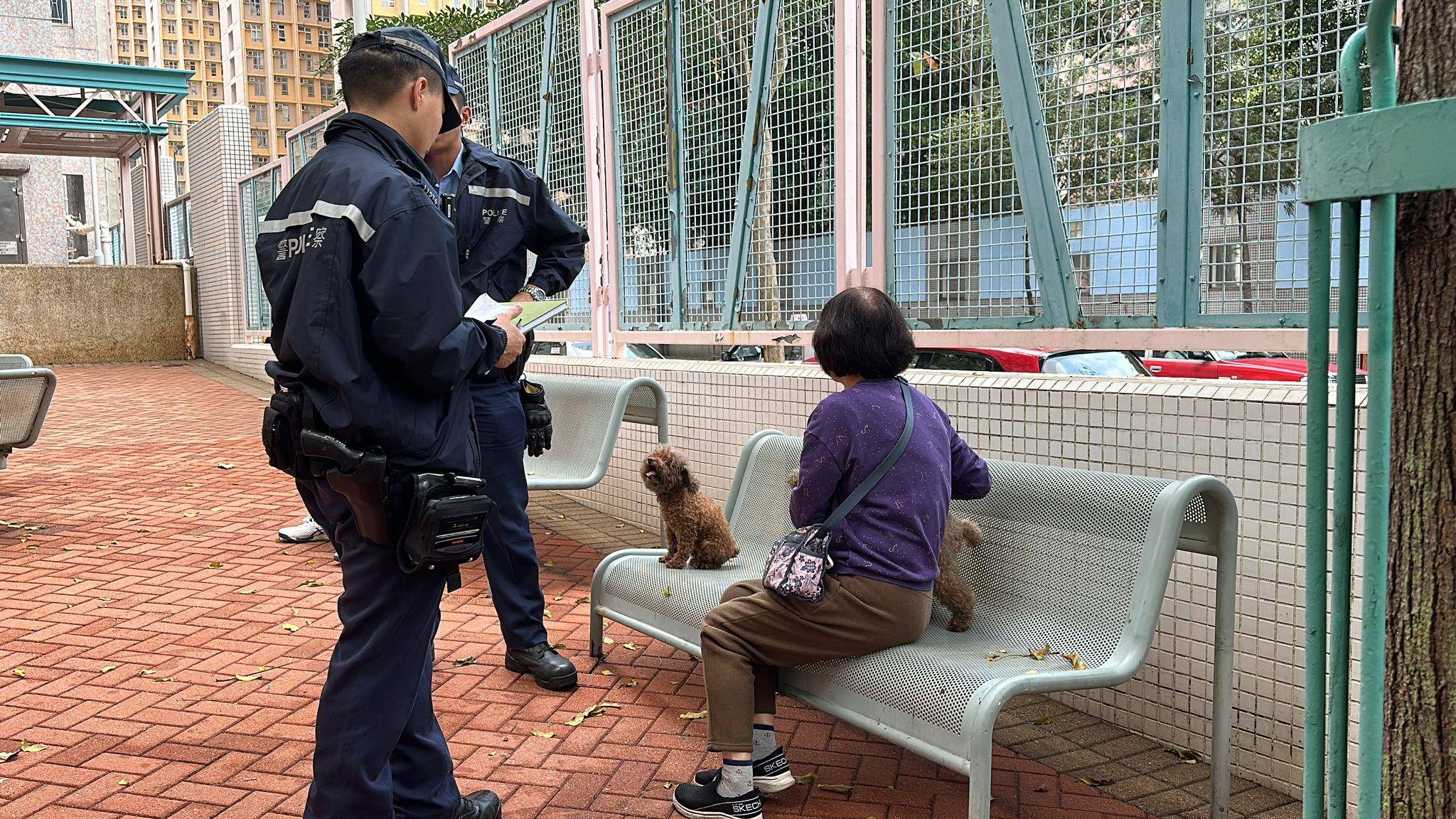 筲箕灣愛蝶灣單位疑電器短路爆炸　消防救出兩狗戴氧氣罩助呼吸