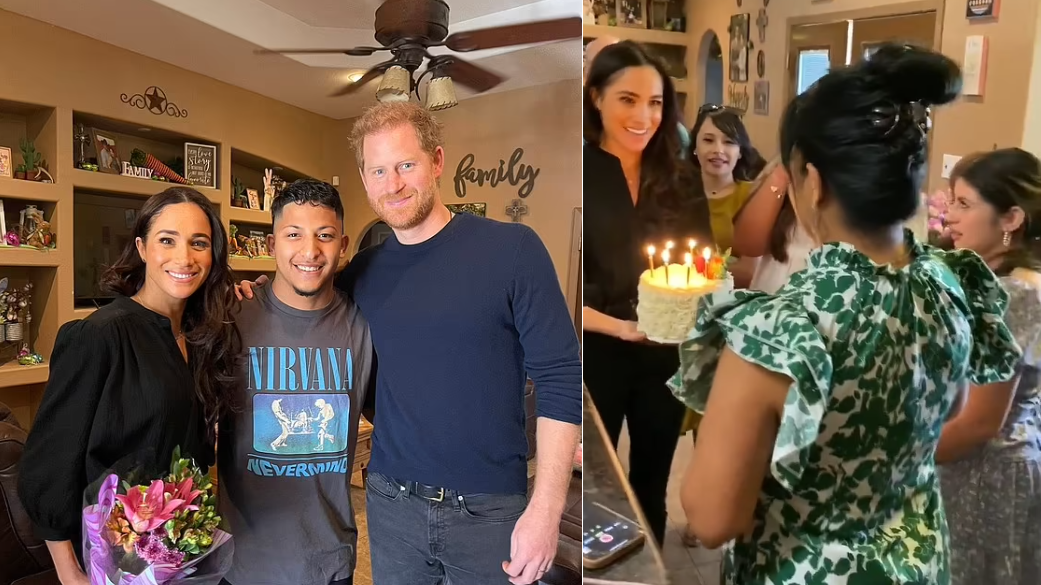 英國王室｜哈里梅根探槍擊案死者家屬 一個舉動惹網民喪鬧(有片)