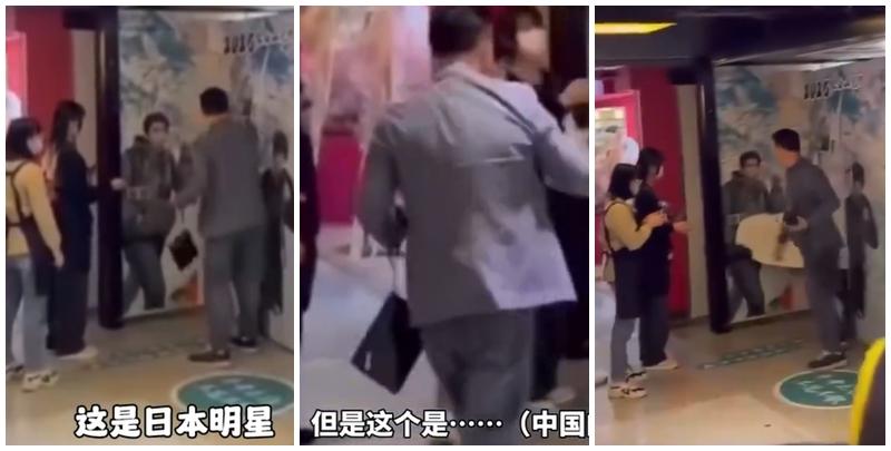 廣州市一間商場昨日(10日)展出內地作家「南派三叔」創作知名網上小說《盜墓筆記》的簽名牆，不料有男子誤以為是日本動漫，當場大鬧怒砸破壞簽名牆，最終被公安帶走。