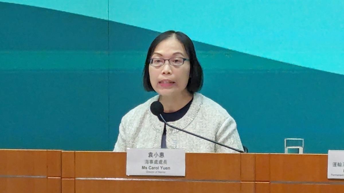 袁小惠去年12月仍有出席記者會。(資料圖片／羅庸軒攝)