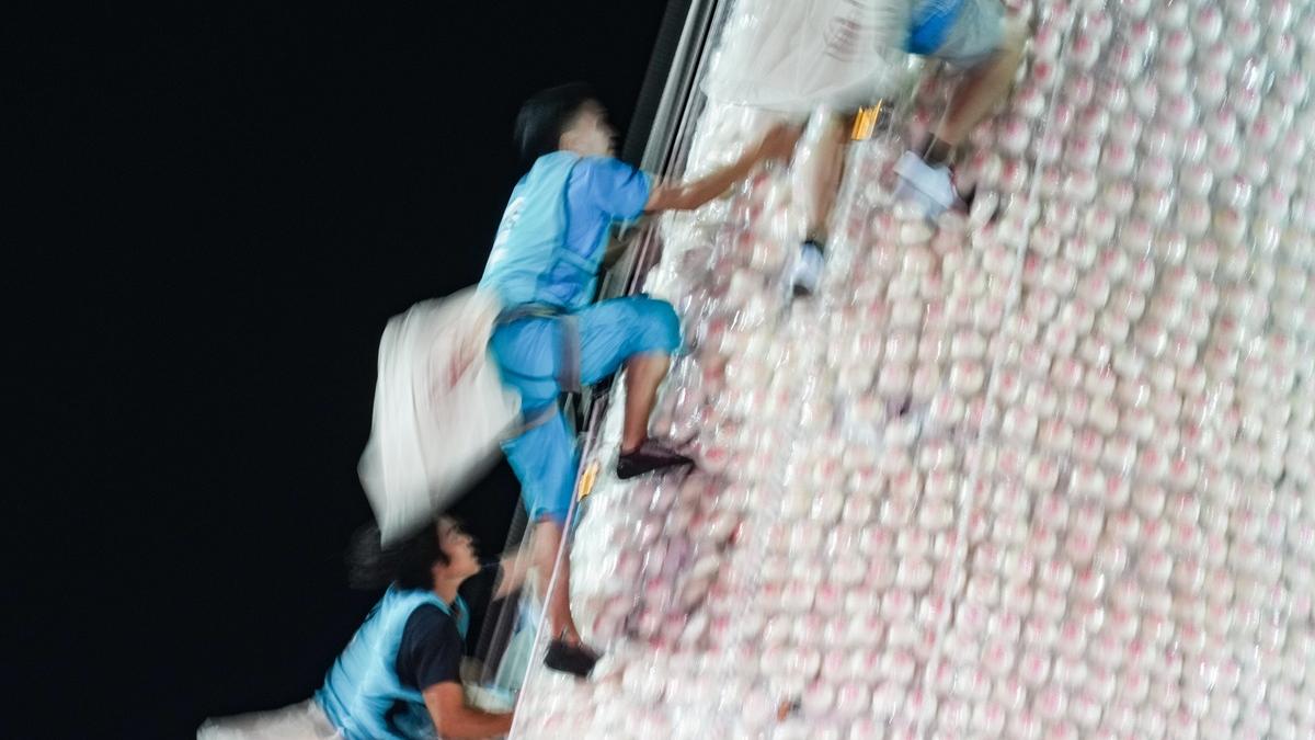 長洲搶包山比賽下周一截止報名，名額200人。(資料圖片)