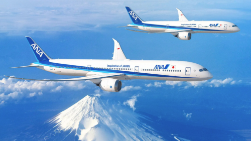 日本航空公司ANA。(資料圖片)