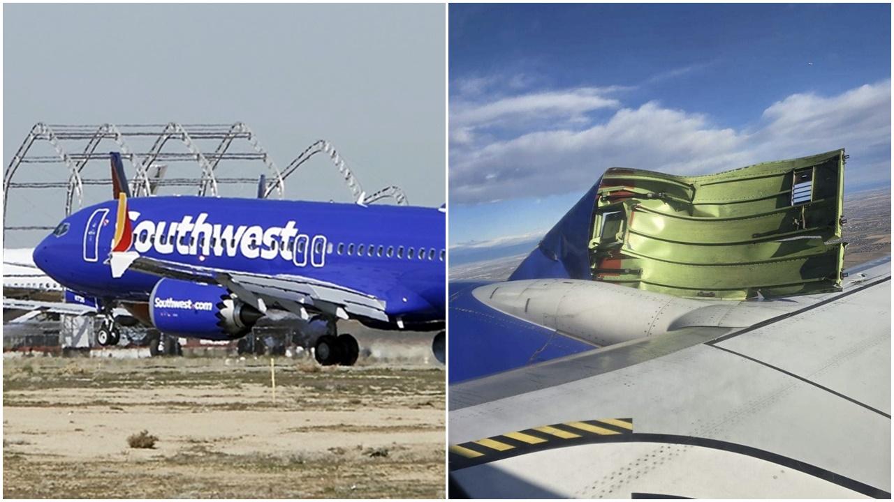 西南航空客機引擎整流罩脫落，拒透露上一次維修日期。