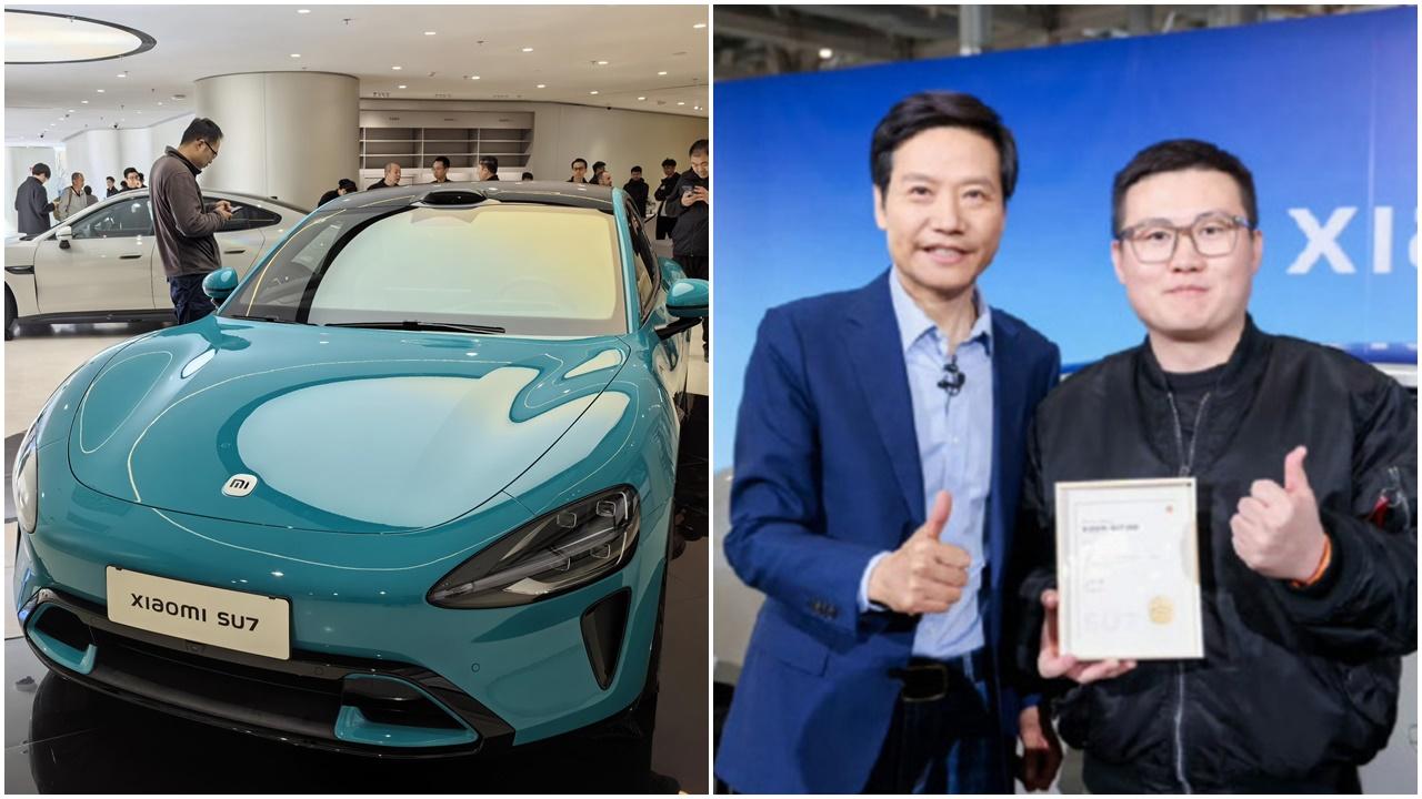 極越汽車員工買小米車5日後被炒，公司：違反競業條款。(網上圖片)