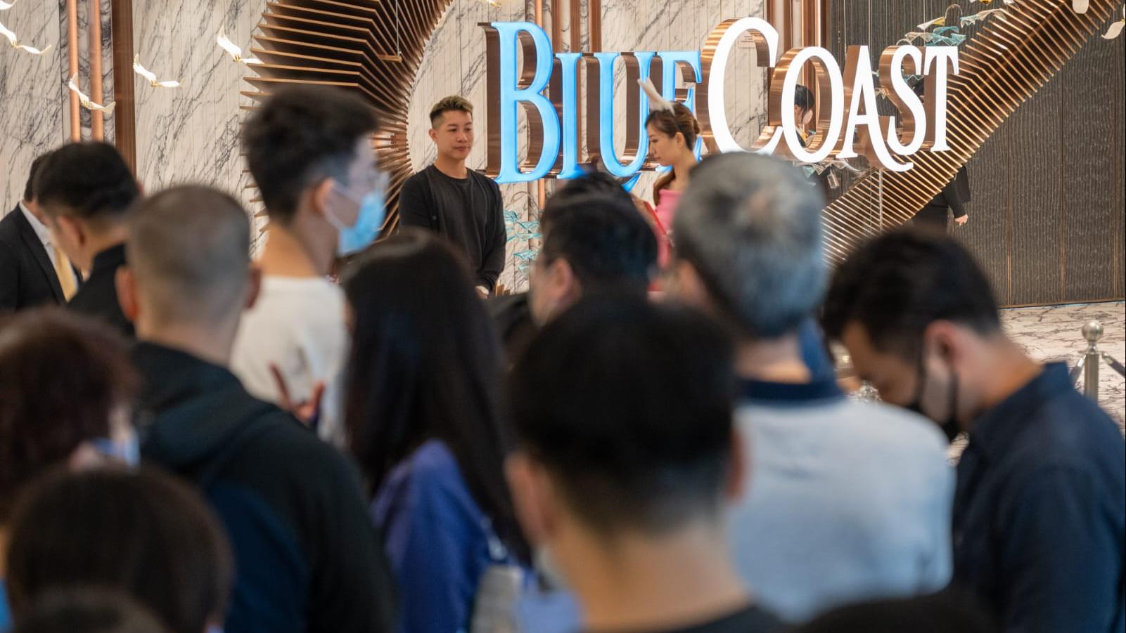 Blue Coast首輪截收2.8萬票 膺今年新盤票王 超額65倍｜黃竹坑新盤
