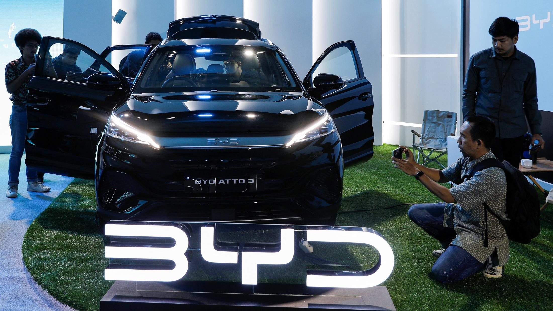 企業數據｜比亞迪上月汽車銷量漲46%