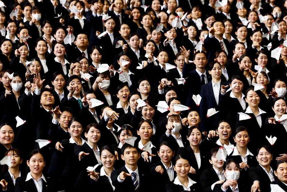 日本團體調查指日本青年對未來信心最低。(路透社)