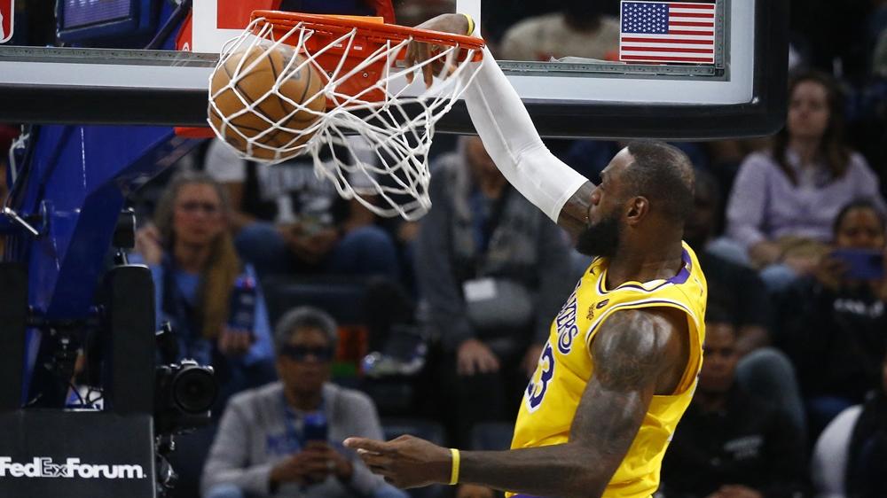 勒邦占士傳將第4次出戰奧運。(路透社)