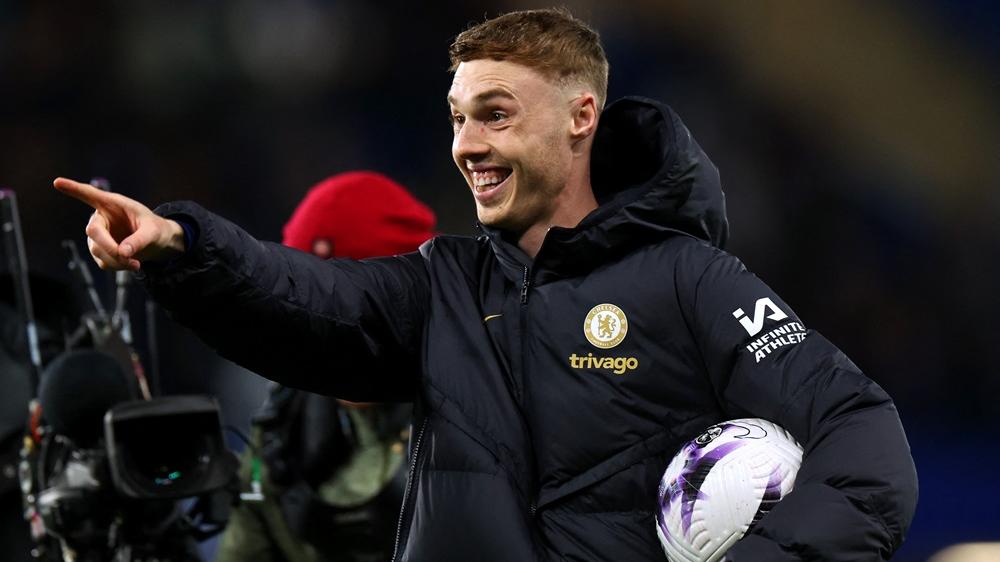 高爾彭馬為車路士射入4球。(路透社)