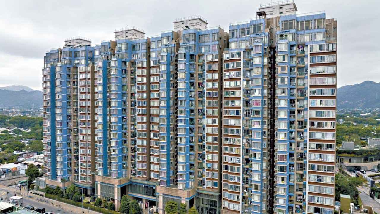 元朗二手成交縮近半 原築3年轉手輸百萬