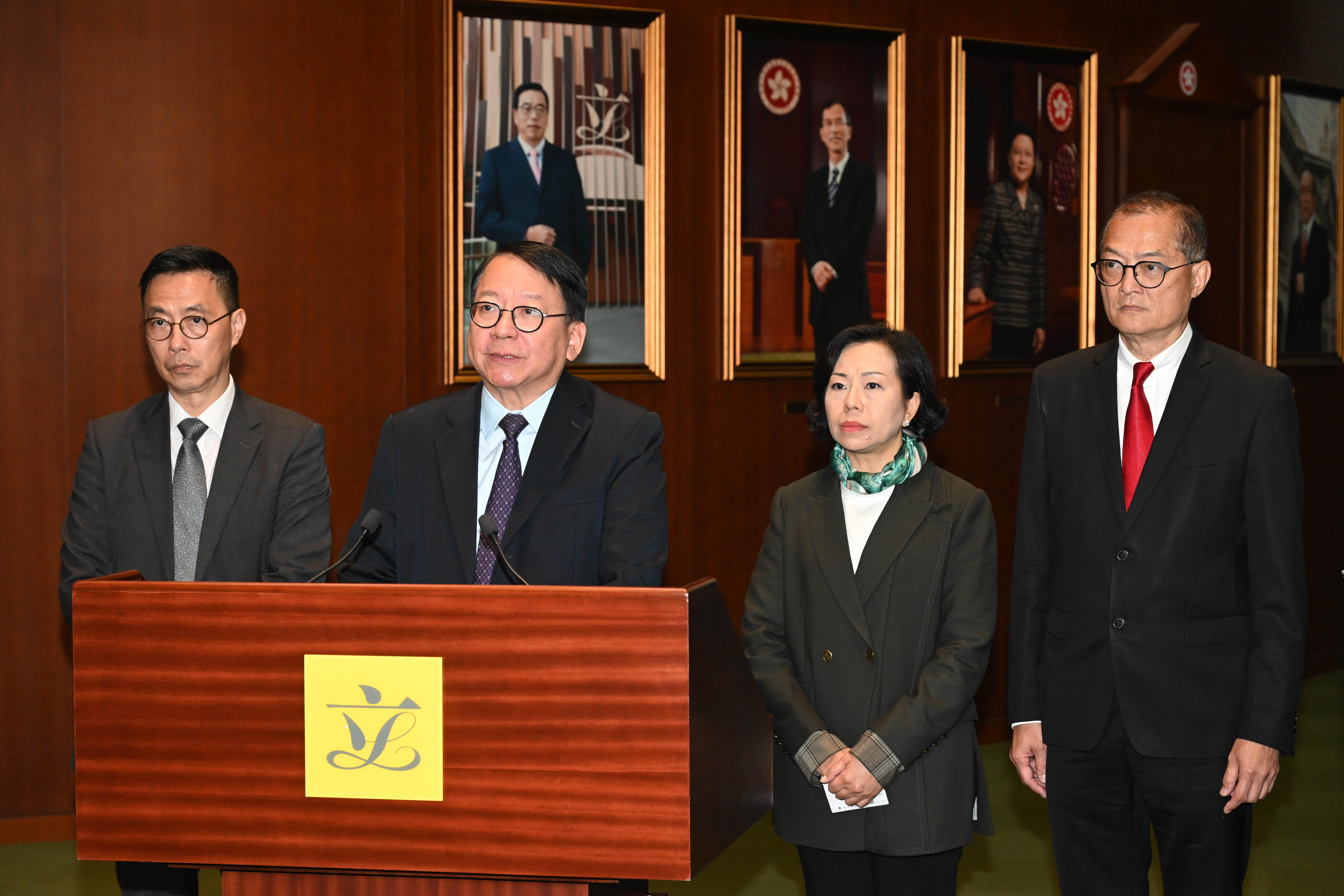 垃圾徵費｜陳國基：延遲或擱置是言之尚早　先行先試免被指責「政府咩都唔知」