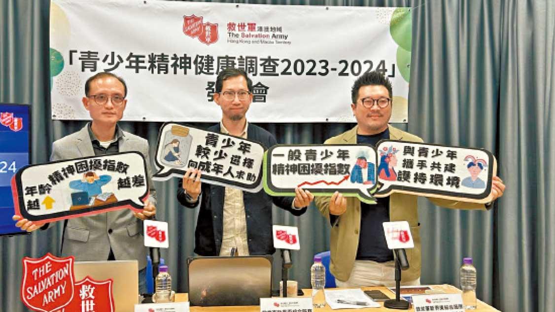 疫後情緒未復常 76.5%青少年精神受困