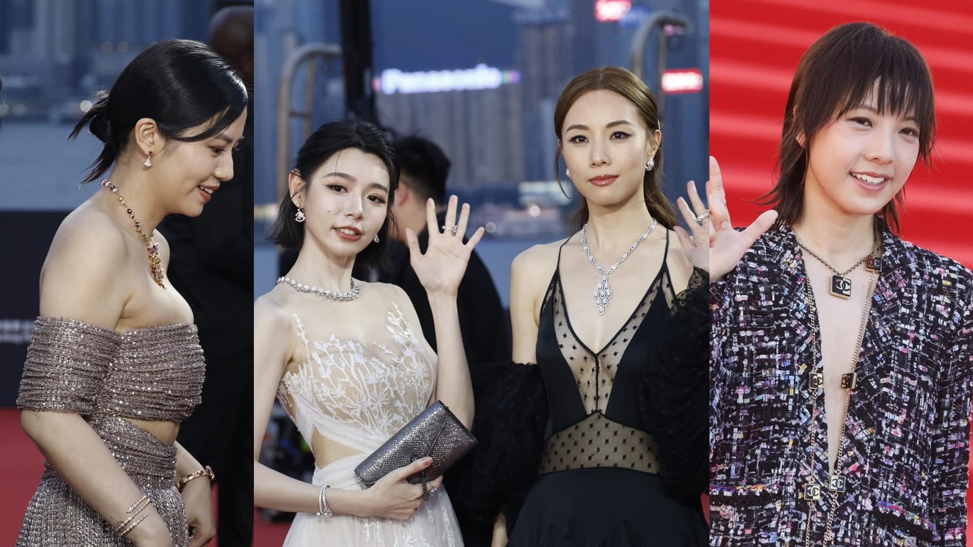 金像獎2024｜紅地毯直擊！鄧麗欣性感打扮靚絕全場 楊偲泳show北半球撼真空鍾雪瑩